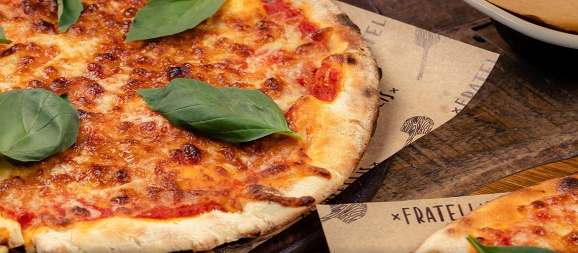 Pizza ready to eat