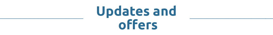 Updates and offers